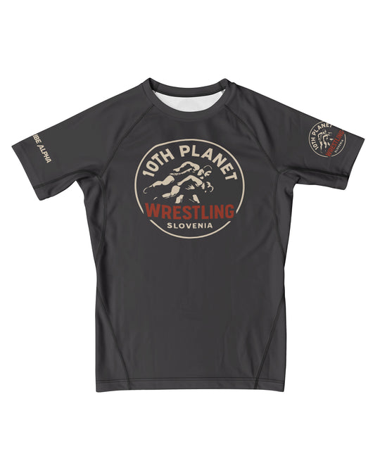 Rashguard - kratki rokavi 10thPlanet - 10P Wrestling Team #1 M/Ž