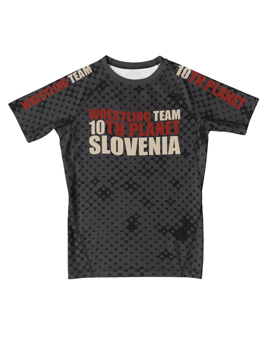 Rashguard - kratki rokavi 10thPlanet - 10P Wrestling Team #2 M/Ž