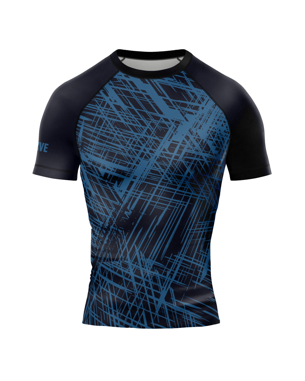 Tribe Alpha – Rashguard Scratched by a WB (Blue) M/F – prikaz 1