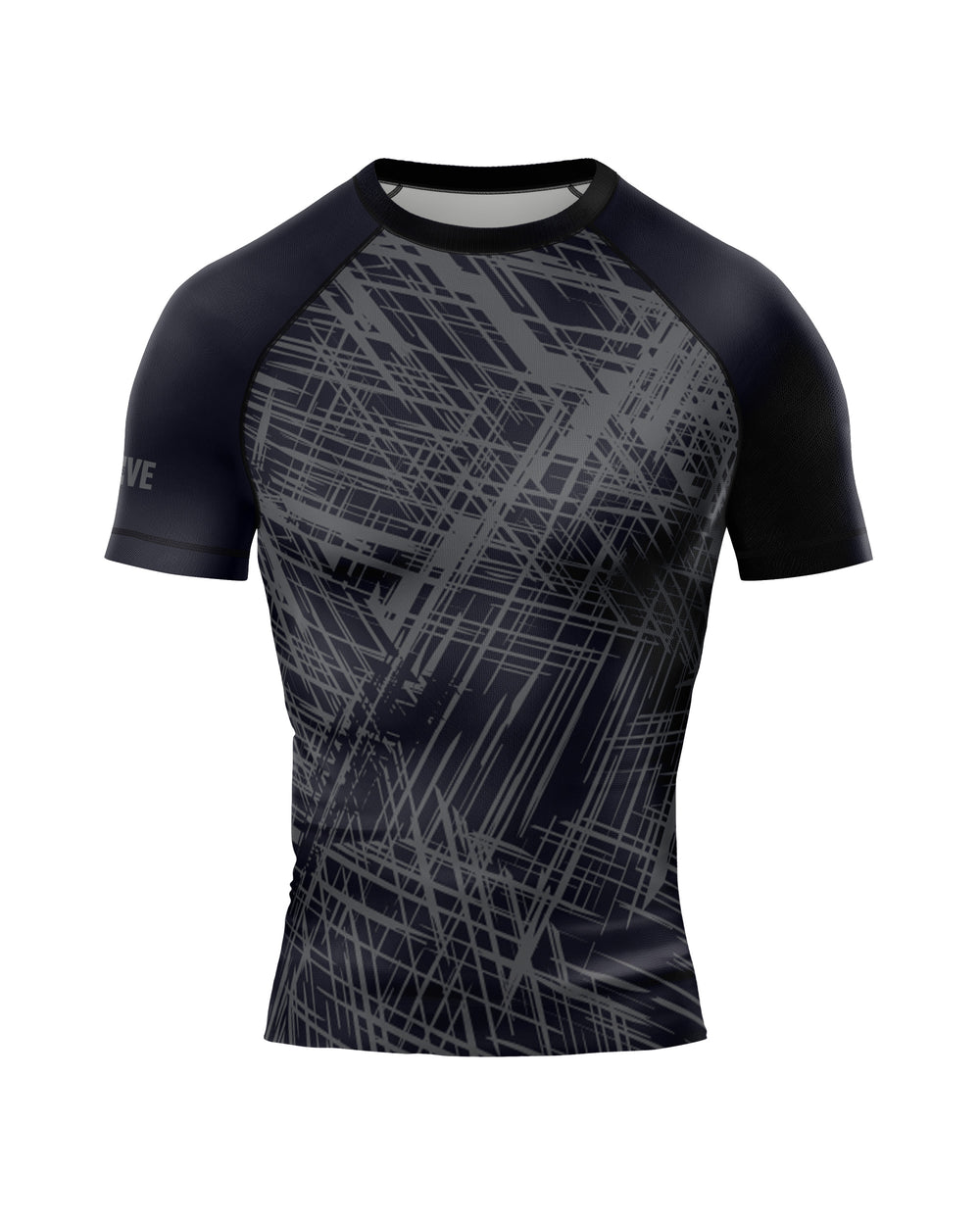 Tribe Alpha – Rashguard Scratched by a WB (Grey) M/F – prikaz 1