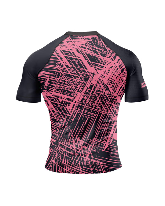 Rashguard Scratched by a WB (Pink) M/Ž