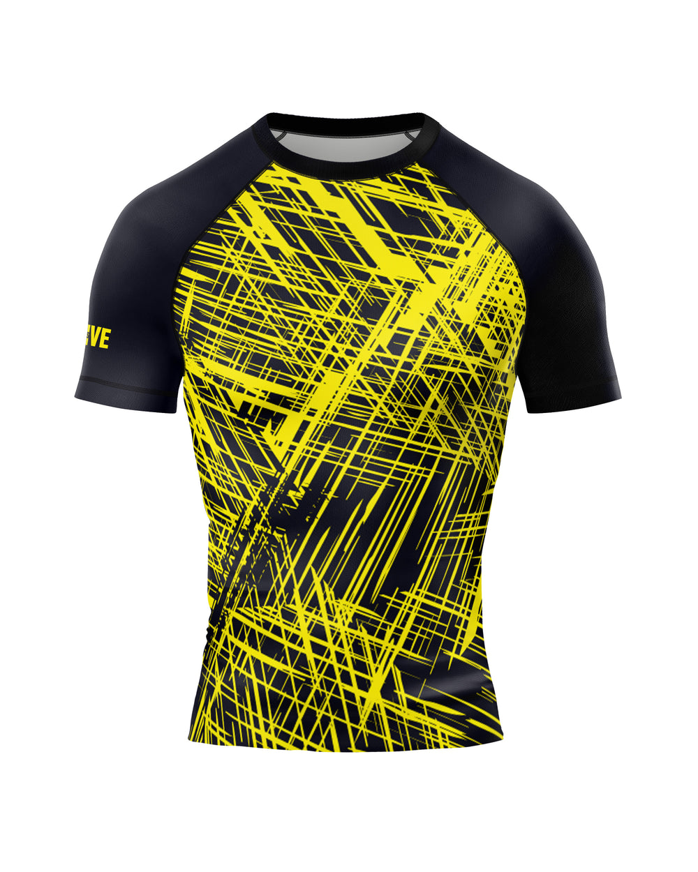 Tribe Alpha – Rashguard Scratched by a WB (Yellow) M/F – prikaz 1