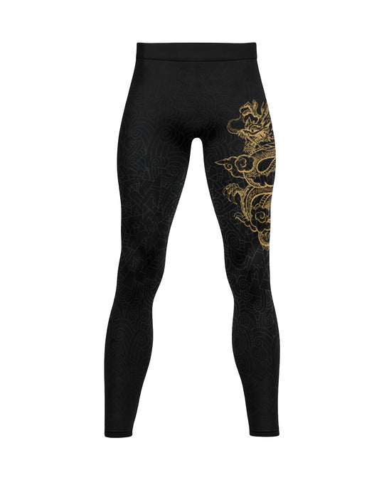 Men's Spats Tribe Alpha - Golden Dragon