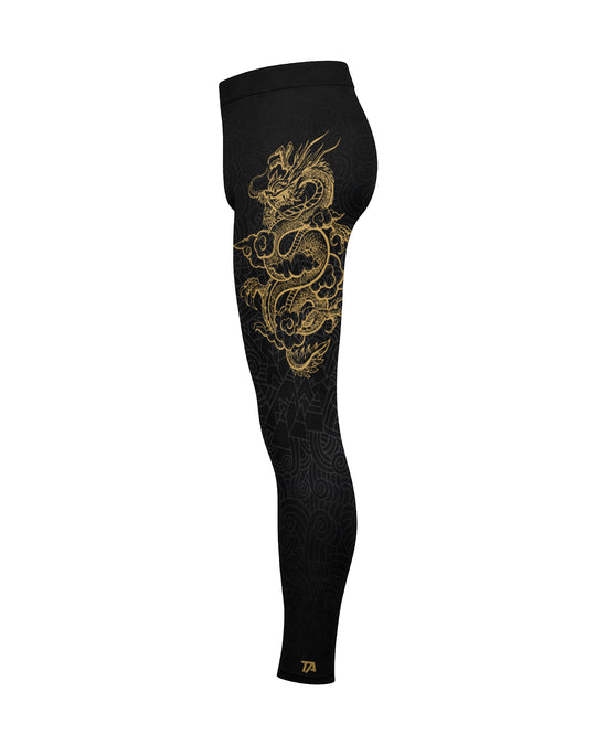 Men's Spats Tribe Alpha - Golden Dragon