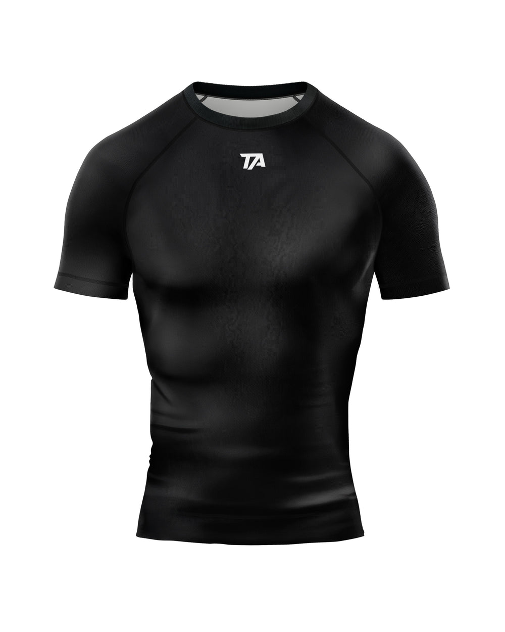 Tribe Alpha – Rashguard TA - All Black M/F – prikaz 1