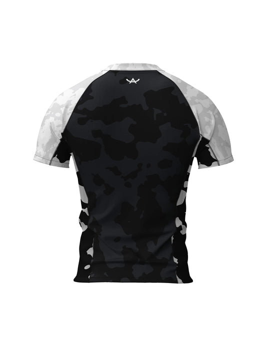 Ranked Rashguard - Short Sleeves - Unit: White