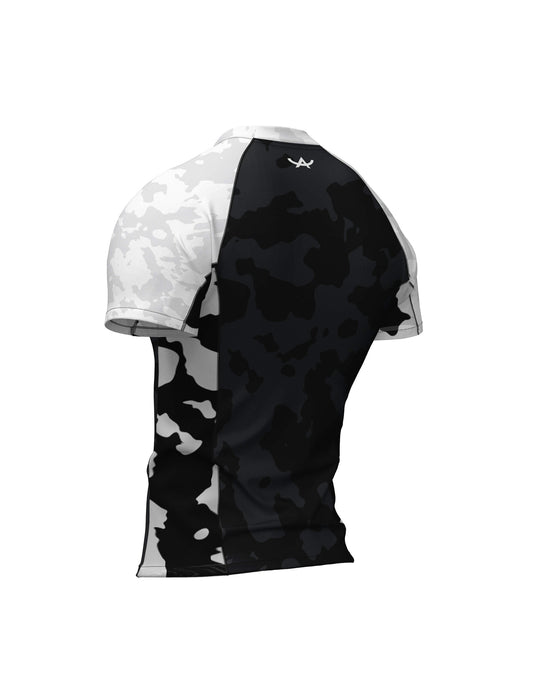 Ranked Rashguard - Short Sleeves - Unit: White