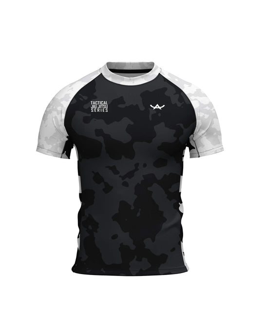 Ranked Rashguard - Short Sleeves - Unit: White