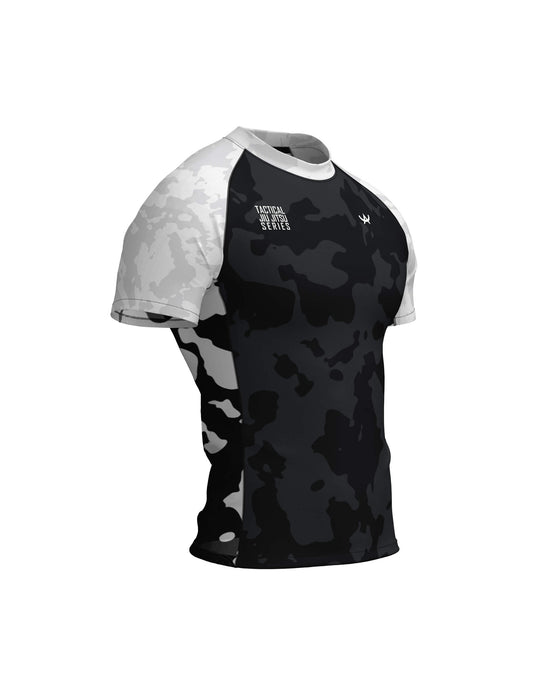 Ranked Rashguard - Short Sleeves - Unit: White