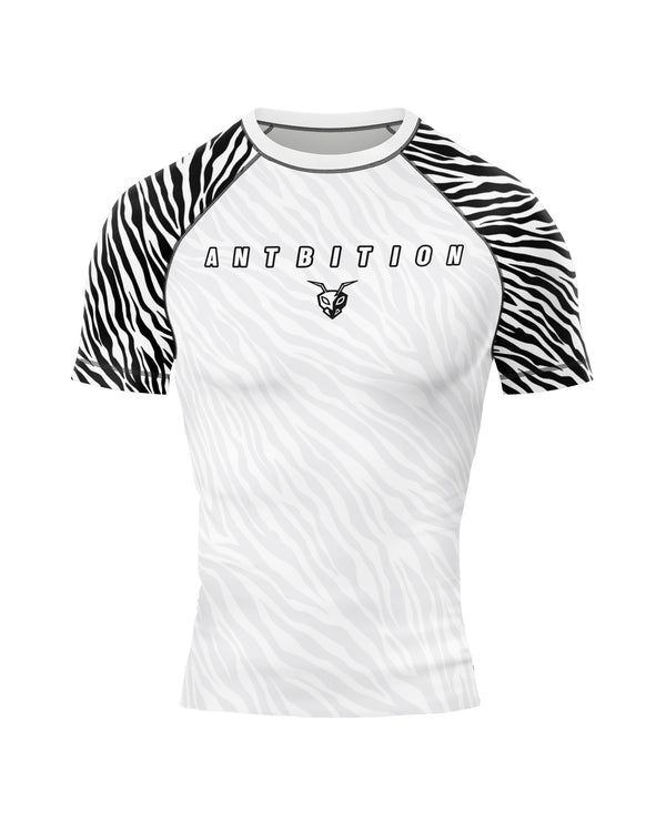 Antbition – Zebra – Short Sleeve Rashguard