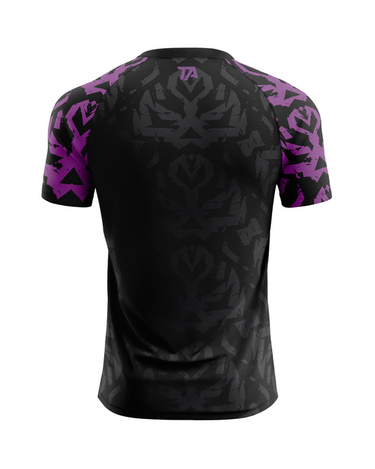 Funkcijska trening majica Performance #purple&black