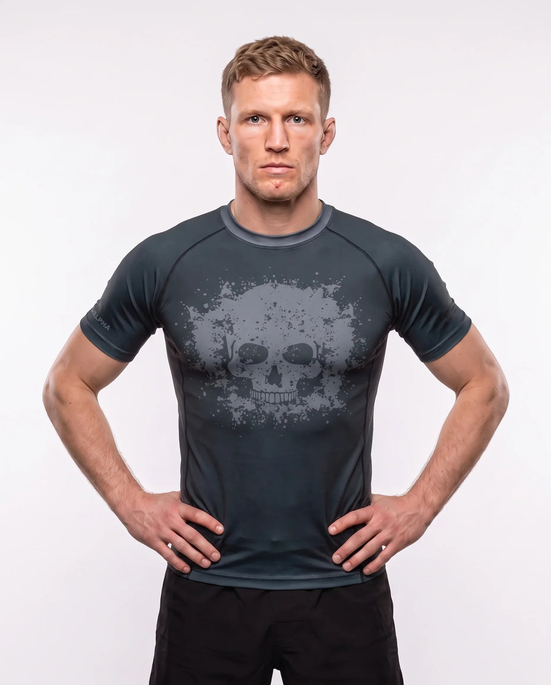 rashguard-short-sleeves-ghost-division-dark-green