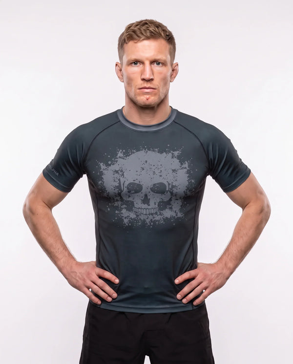 Tactical Unit – Ghost Division (Dark Green) – Short Sleeve Rashguard
