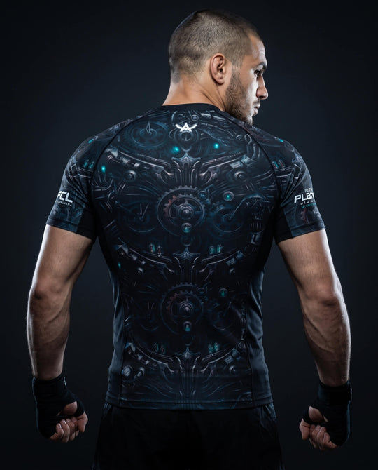 Rashguard 10th Planet x FCL - XenoDragon - Short Sleeves
