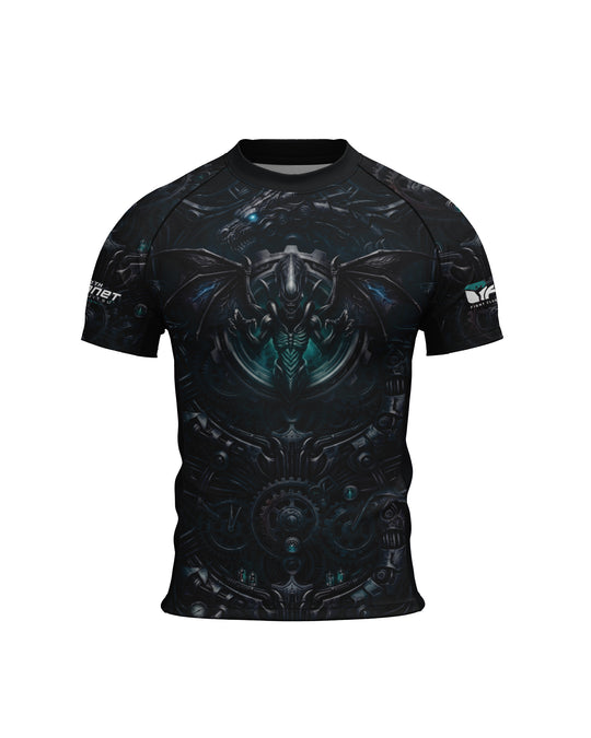 Rashguard 10th Planet x FCL - XenoDragon - Short Sleeves